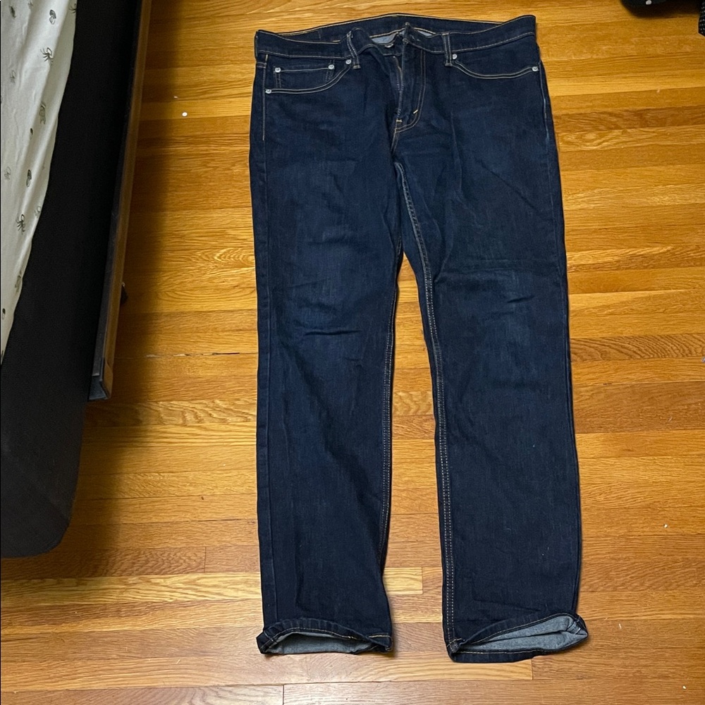 Levi's Men's Deep Indigo Straight Jeans